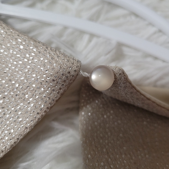 NWT Occasion backless dress size XS Taupe color - Picture 9 of 10